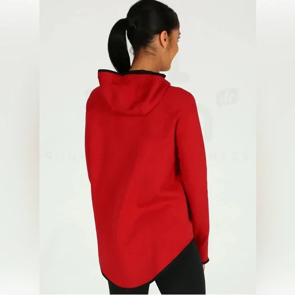 NIKE Sportswear Tech Fleece Women's Full Zip Cape Hoodie  - 908822-608 - Sz S - Picture 3 of 14